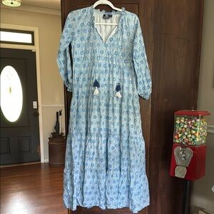 Madison Mathews Maxi Dress Size Small